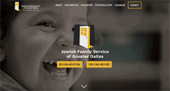 Desktop Screenshot of jfsdallas.org